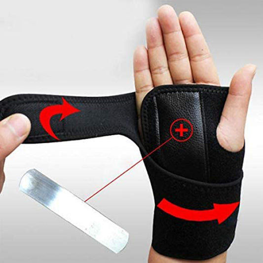 Wrist Support Brace - Adjustable Sports Wrist Plate for Gym & Training