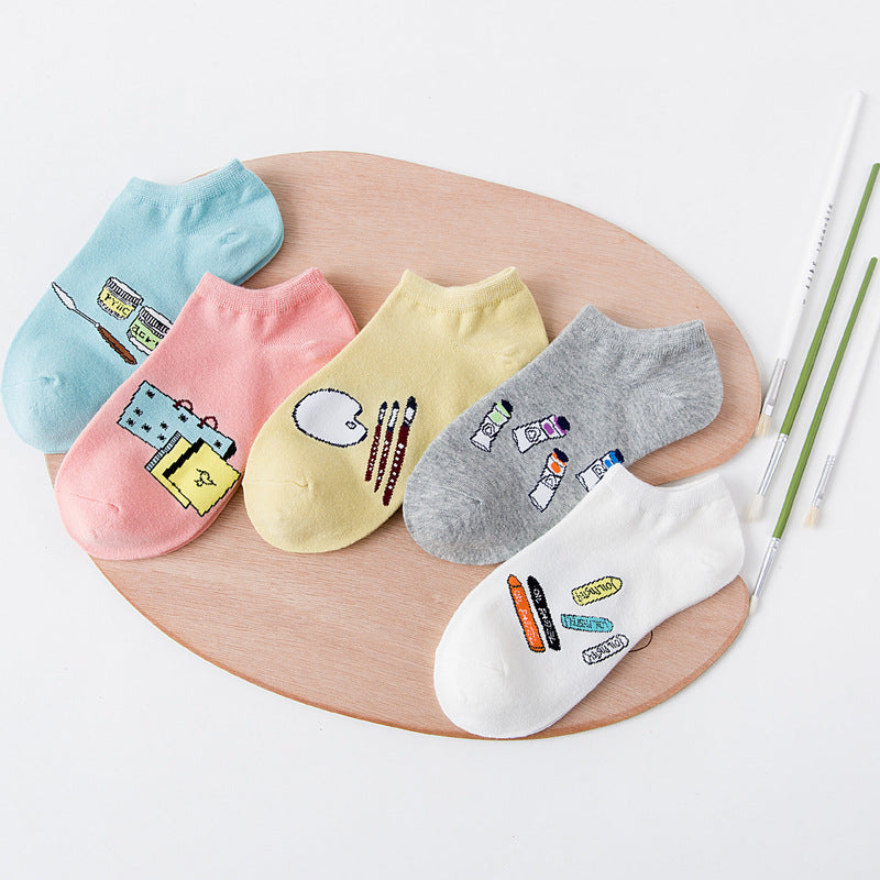 Chaussettes invisibles professionnelles pour femmes douces