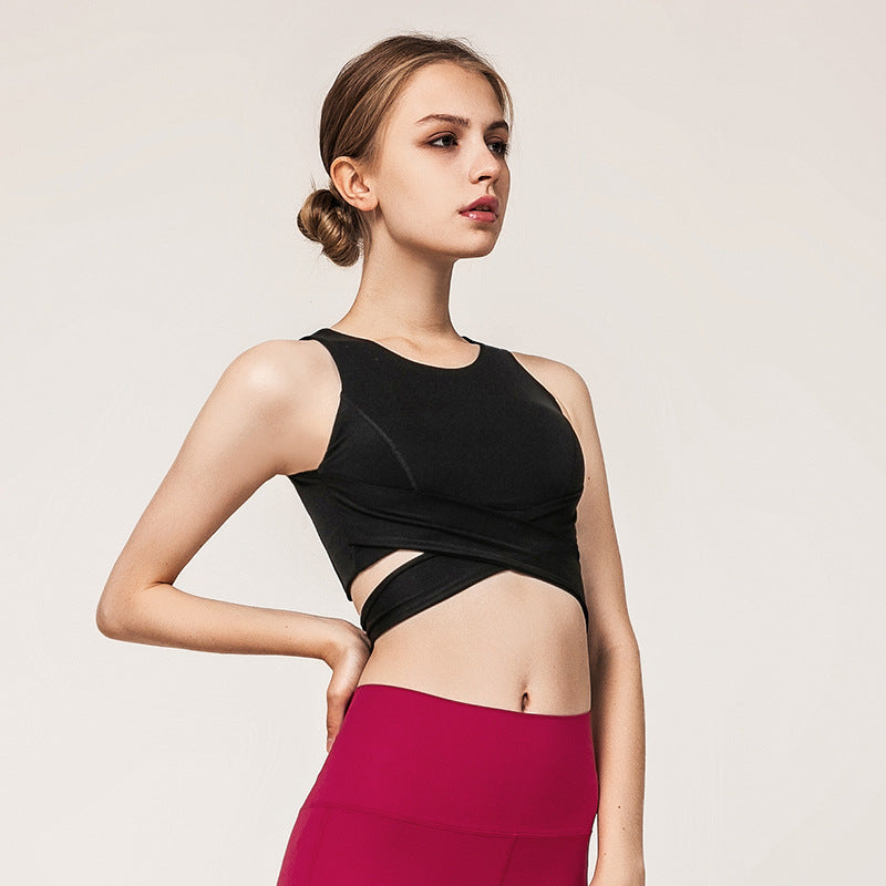 Ensemble de vêtements de sport de yoga de qualité supérieure - Leggings taille haute et haut de soutien-gorge de sport