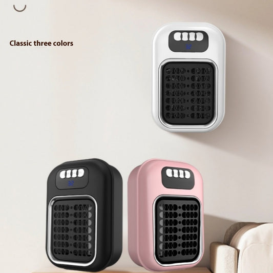 Portable Wall Heater — Smart Electric Mini Heater with Remote Control & LCD Display