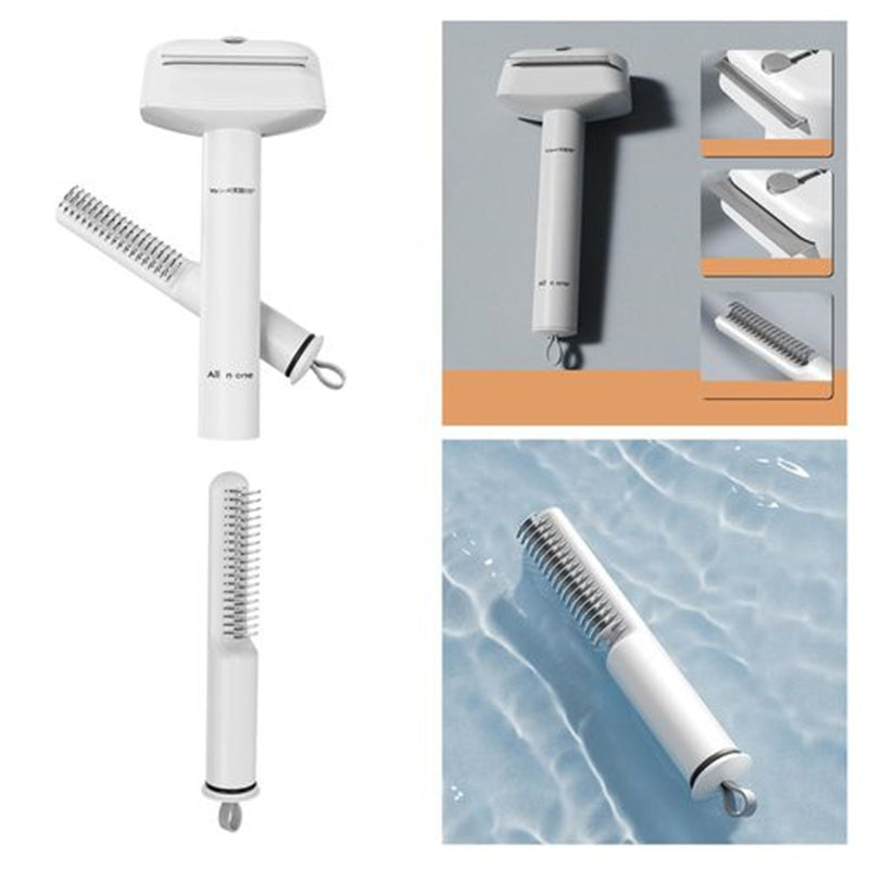 Peine Profesional Desenredante para Mascotas - Herramienta de Aseo 3 en 1 para Perros y Gatos