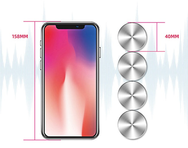 Hummingbird Knochenleitung Lautsprecher – Tragbarer Bluetooth Vibrationslautsprecher