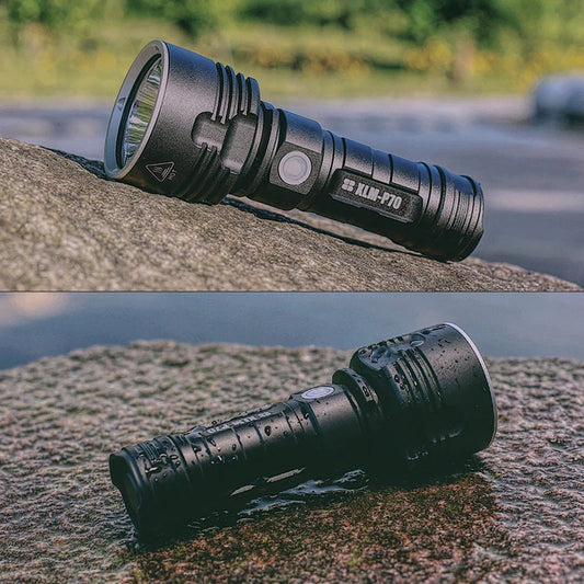 Tactical LED Flashlight - Super Bright Rechargeable Outdoor Xenon Lamp