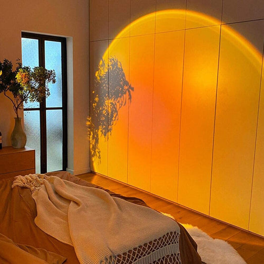 Sunset Projection Lamp - Atmosphere LED Light for Home Ambiance & Photography