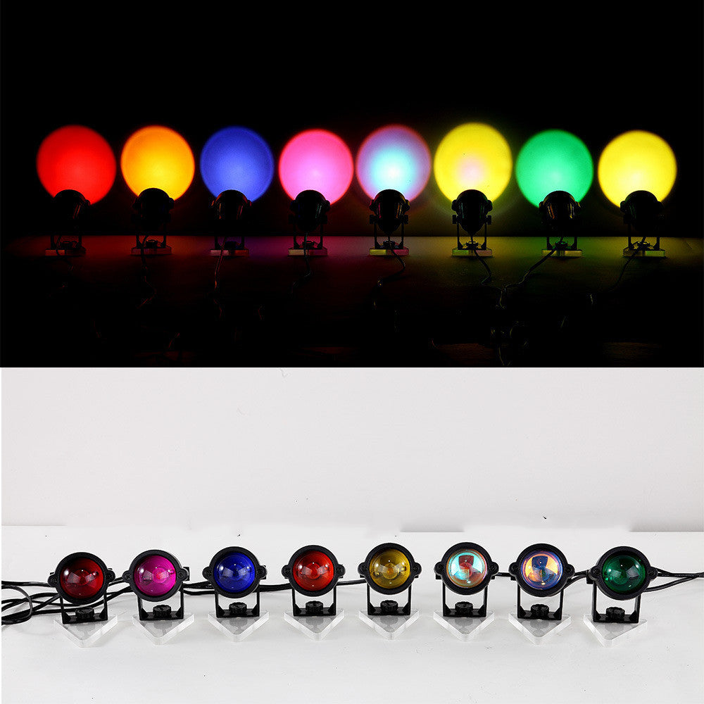 Sunset Projection Lamp - Atmosphere LED Light for Home Ambiance & Photography
