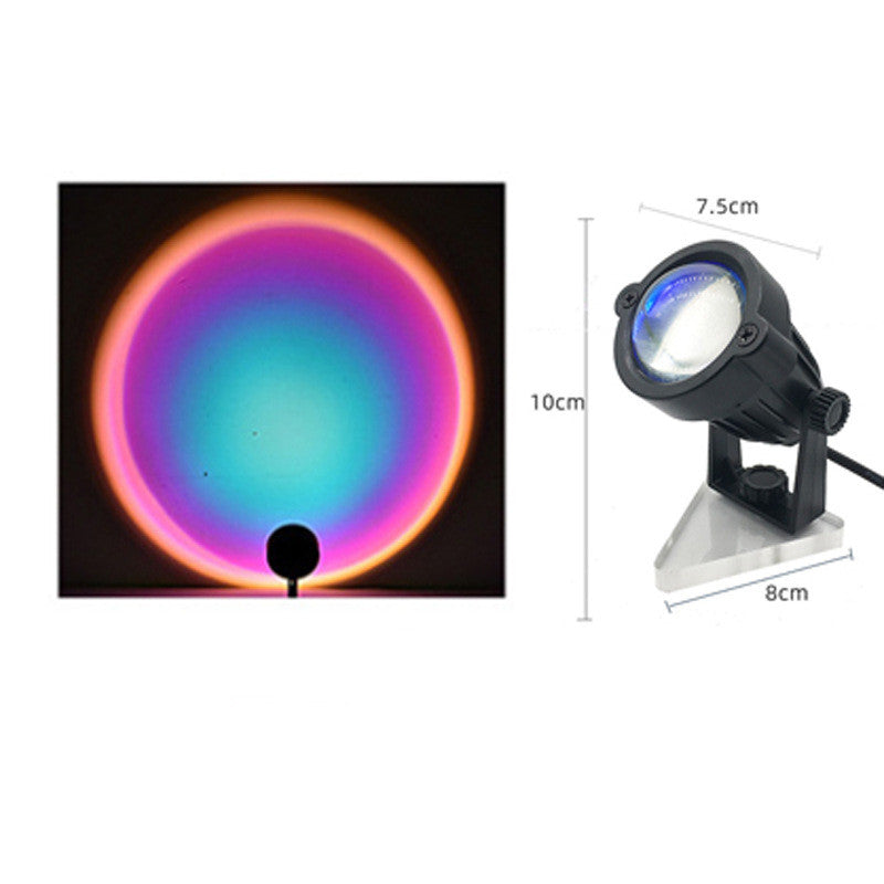 Sunset Projection Lamp - Atmosphere LED Light for Home Ambiance & Photography