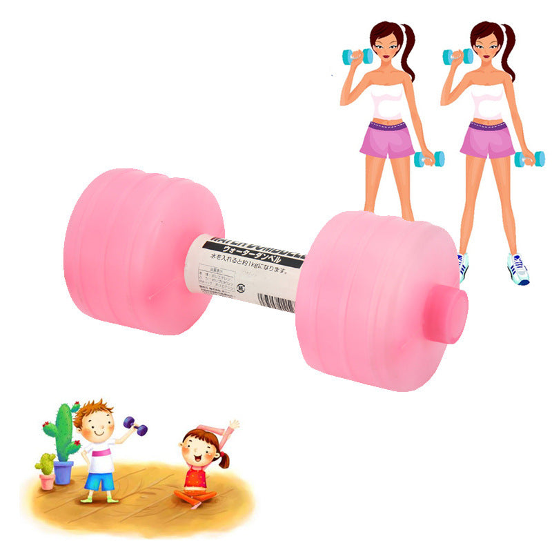 Water Dumbbell - Adjustable Weight Fitness Training Equipment for Home Gym