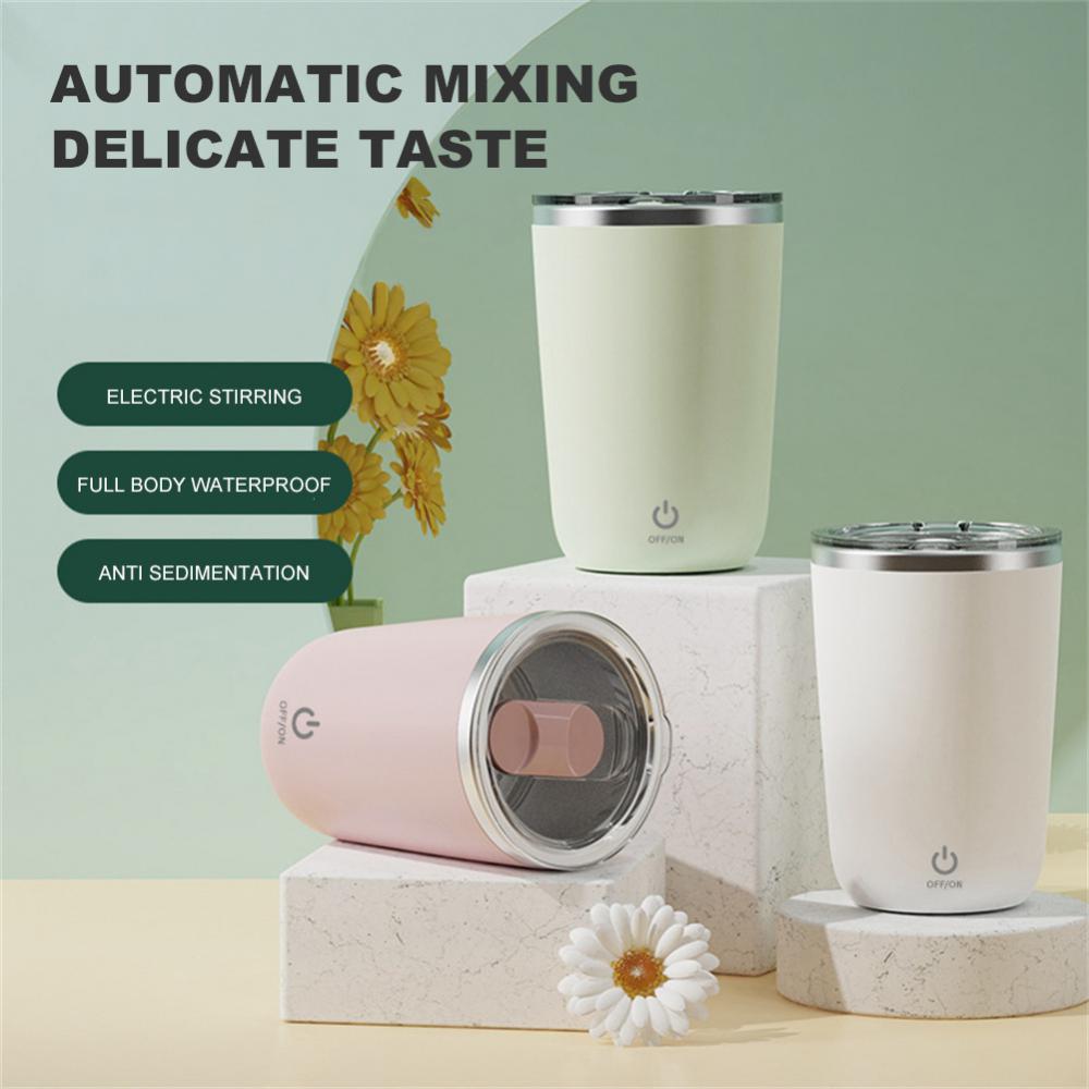 Self-Stirring Mug - Energize Your Day! Automatic Magnetic Coffee Mixer 350ml