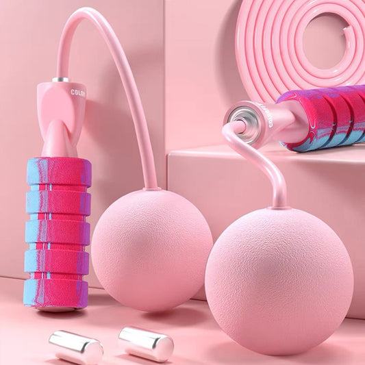 Cordless Jump Rope - Pastel Colors Fitness Skipping Rope for Women