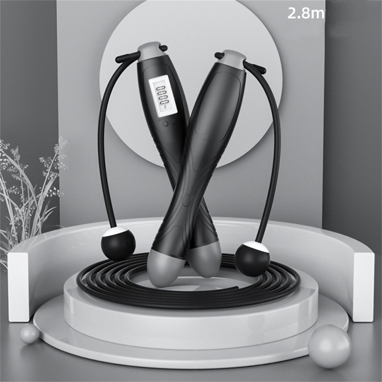 Draadloos Springtouw - Digitale Teller Slim Springtouw 2-in-1