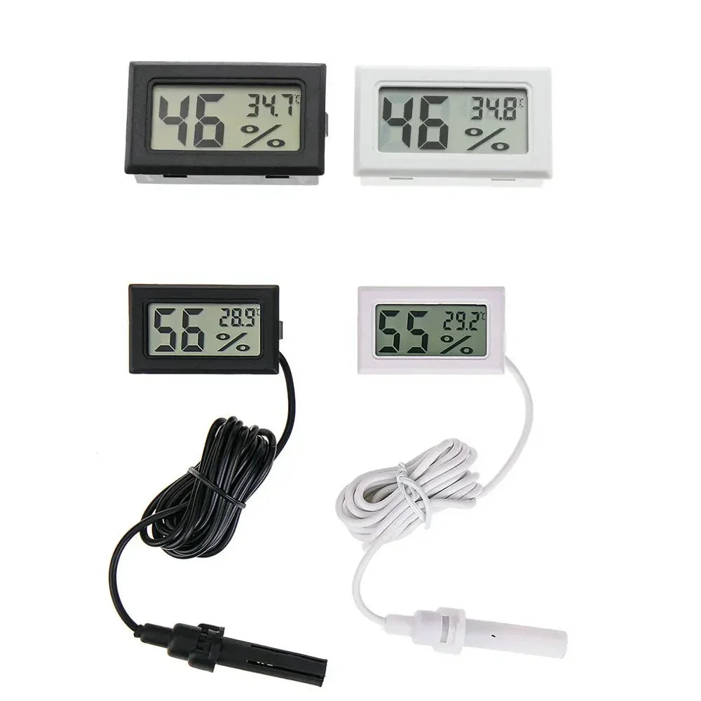 Thermometer Hygrometer Reptilien Haustier Inkubation Zucht Schildkröte Gecko Einsiedlerkrebs Elektronisches Thermometer Hochpräzisions-Papageien 