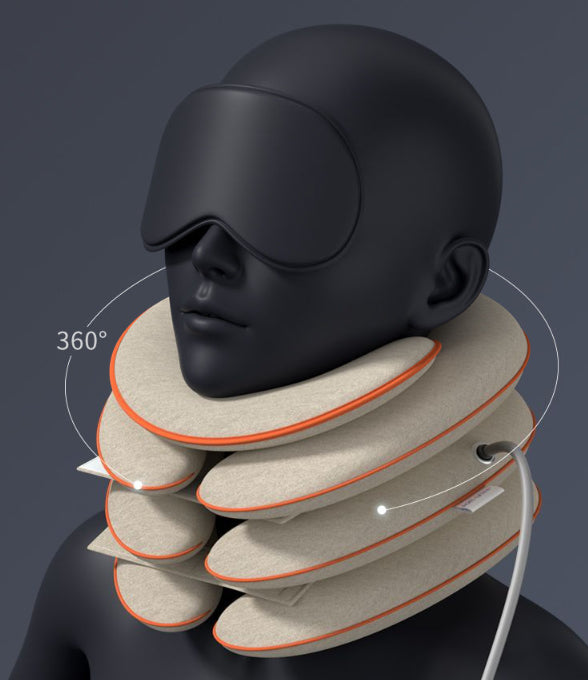 Cervical Traction Device - Inflatable Neck Support for Pain Relief & Posture Correction