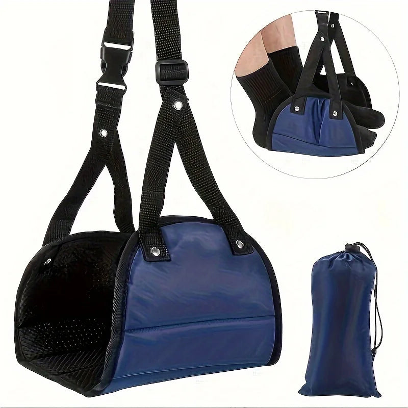 Verstellbare Fußhängematten für Reisen, Auto, Flugzeug, Büro, einfache Beinstützen, Fußhängematten 