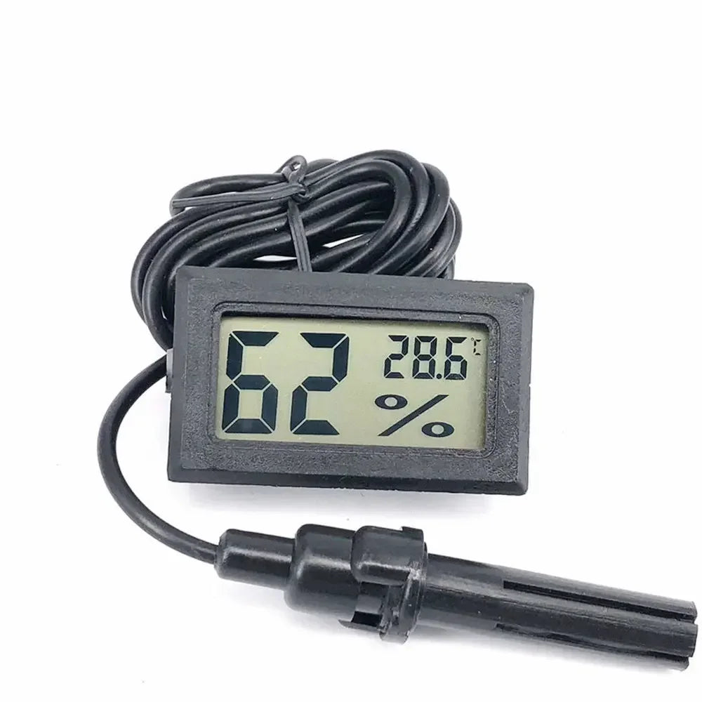 Thermometer Hygrometer Reptilien Haustier Inkubation Zucht Schildkröte Gecko Einsiedlerkrebs Elektronisches Thermometer Hochpräzisions-Papageien 