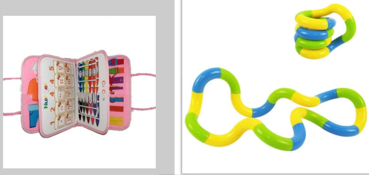 Tableau d'activités Montessori : Jouet ultime pour l'apprentissage sensoriel et moteur