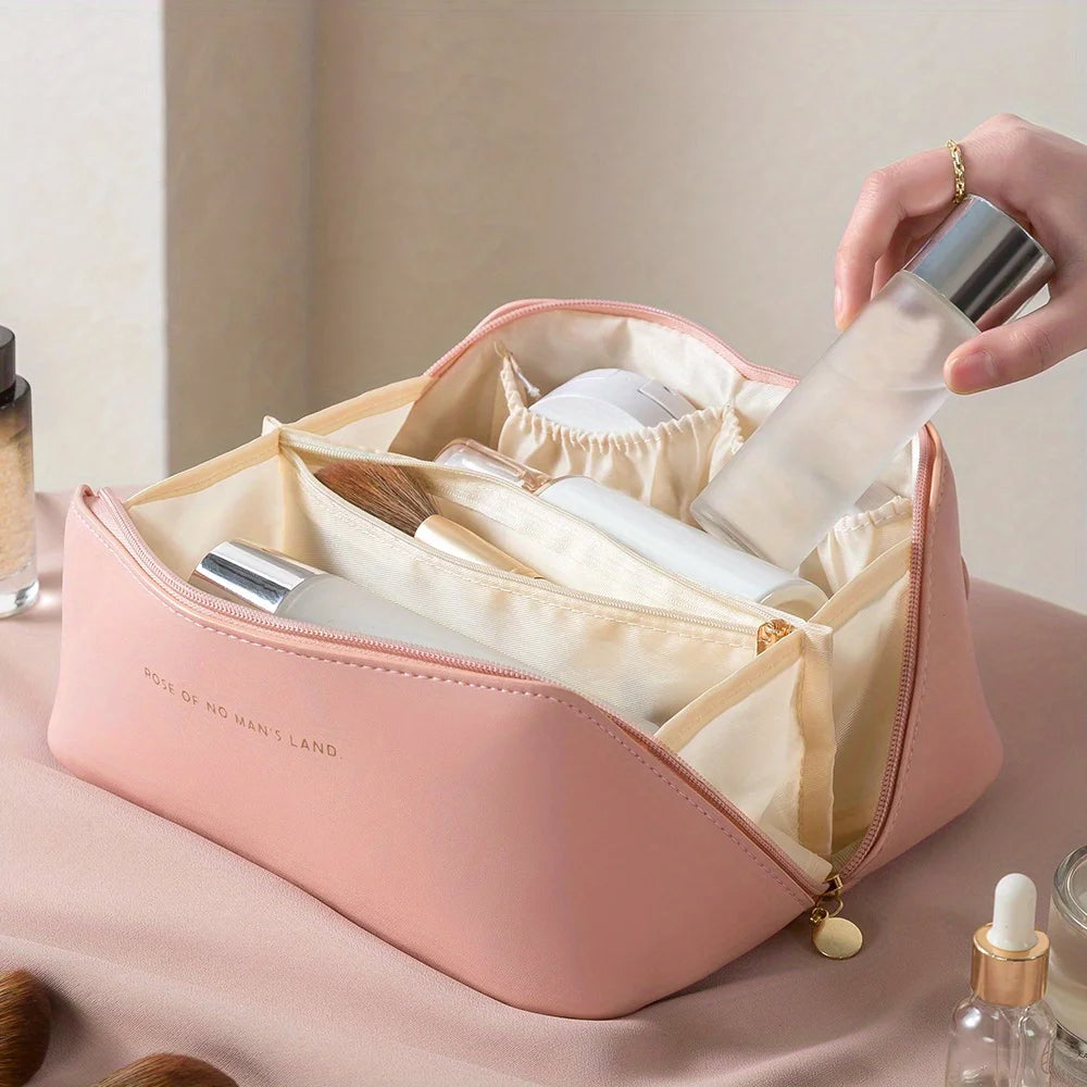 Kosmetik-Organizer, Kosmetiktasche, Aufbewahrungsbeutel, Luxus-Box, Reise-Organizer mit Reißverschluss 
