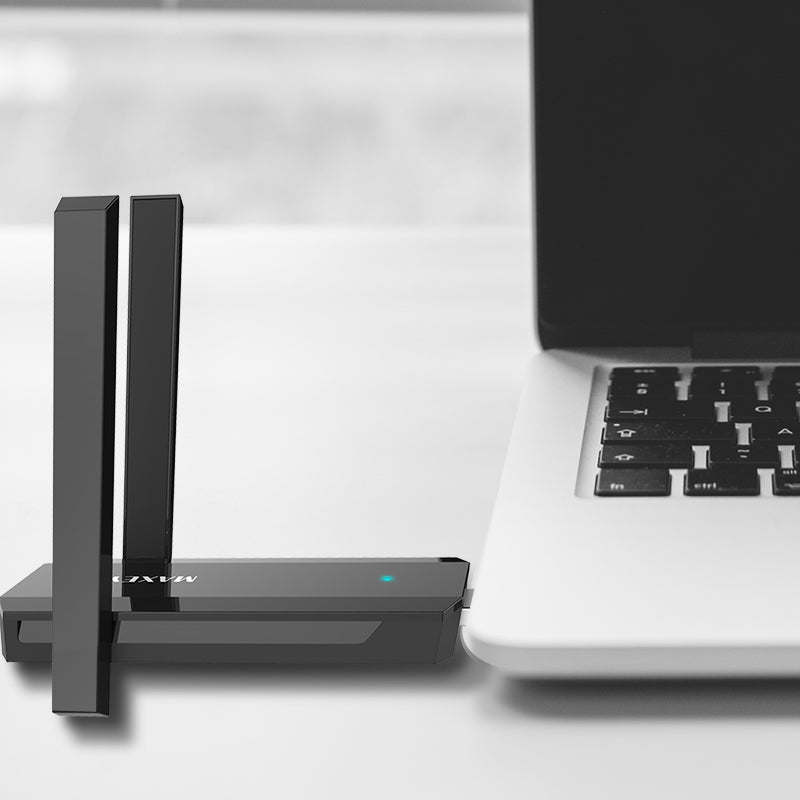 300M WiFi-signalforstærker - Dobbeltantenne trådløs rækkeviddeforlænger forstærker