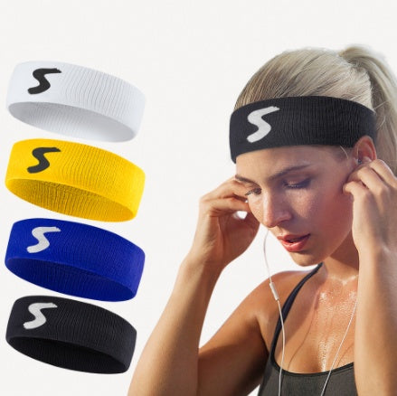Sports Fitness Headband - Sweat-Absorbing Athletic Sweatband for Gym & Running