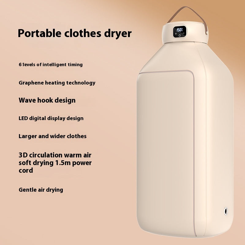 Sèche-linge portable de qualité supérieure - Appareil de séchage intelligent multifonction
