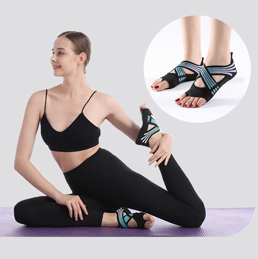 Professional Non-Slip Yoga Socks - Anti-Slip Ballet Fitness Dance Pilates Shoes for Women