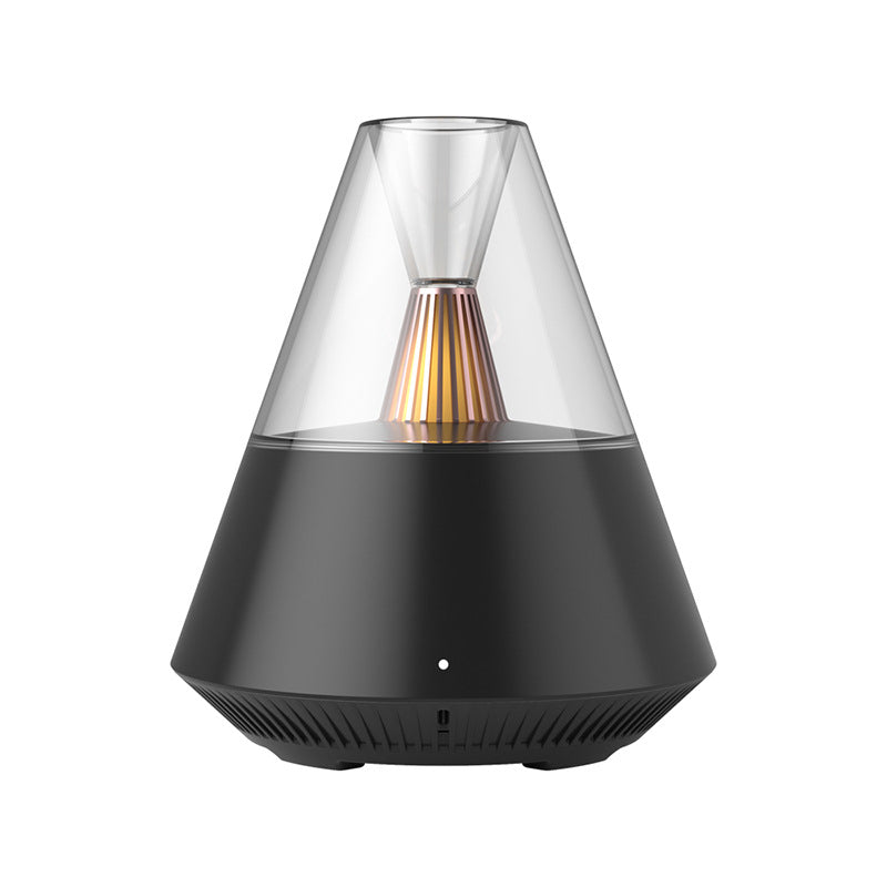 Minimalist Aroma Diffuser - USB Ultrasonic Humidifier with LED Ambiance