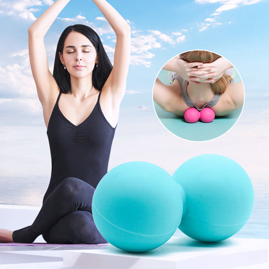 Silicone Massage Balls - Peanut Shape Deep Tissue Therapy Tool