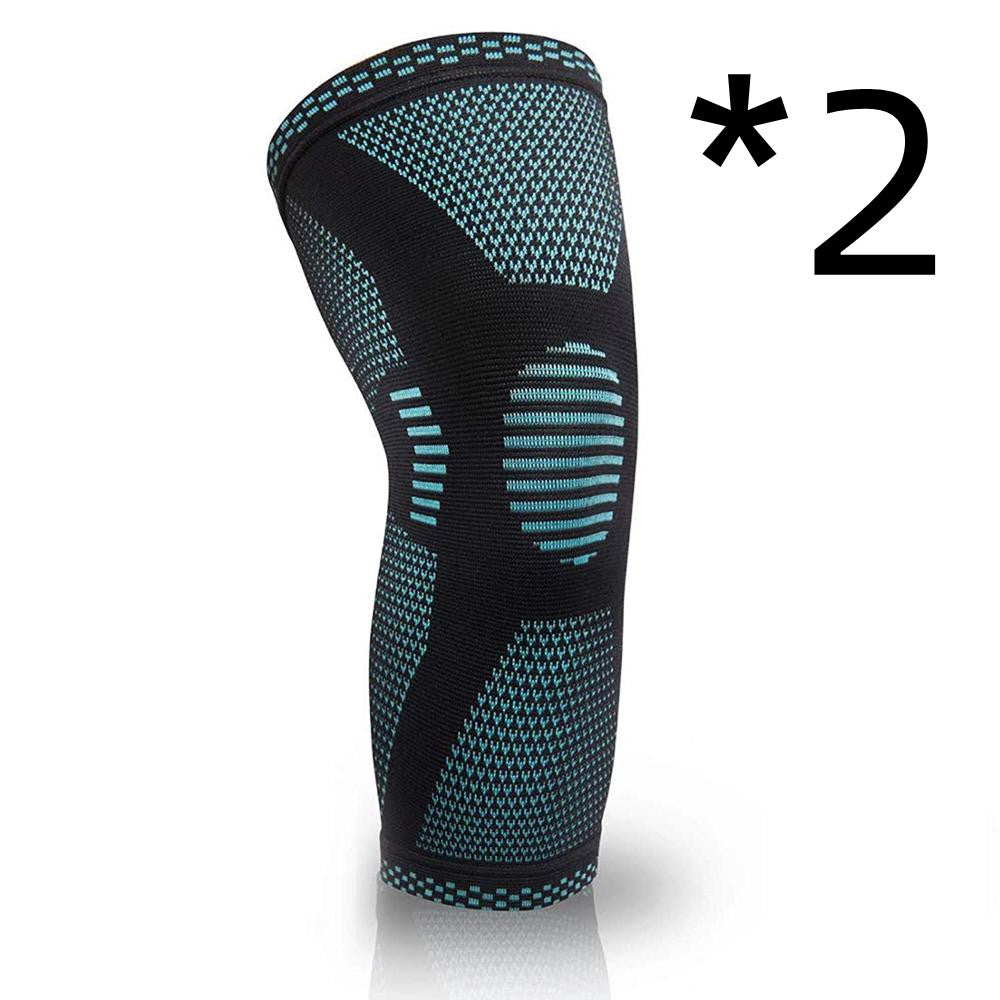 Sportkniebeschermers - Compressiekniebanden Set van 2 voor Sportschool en Training