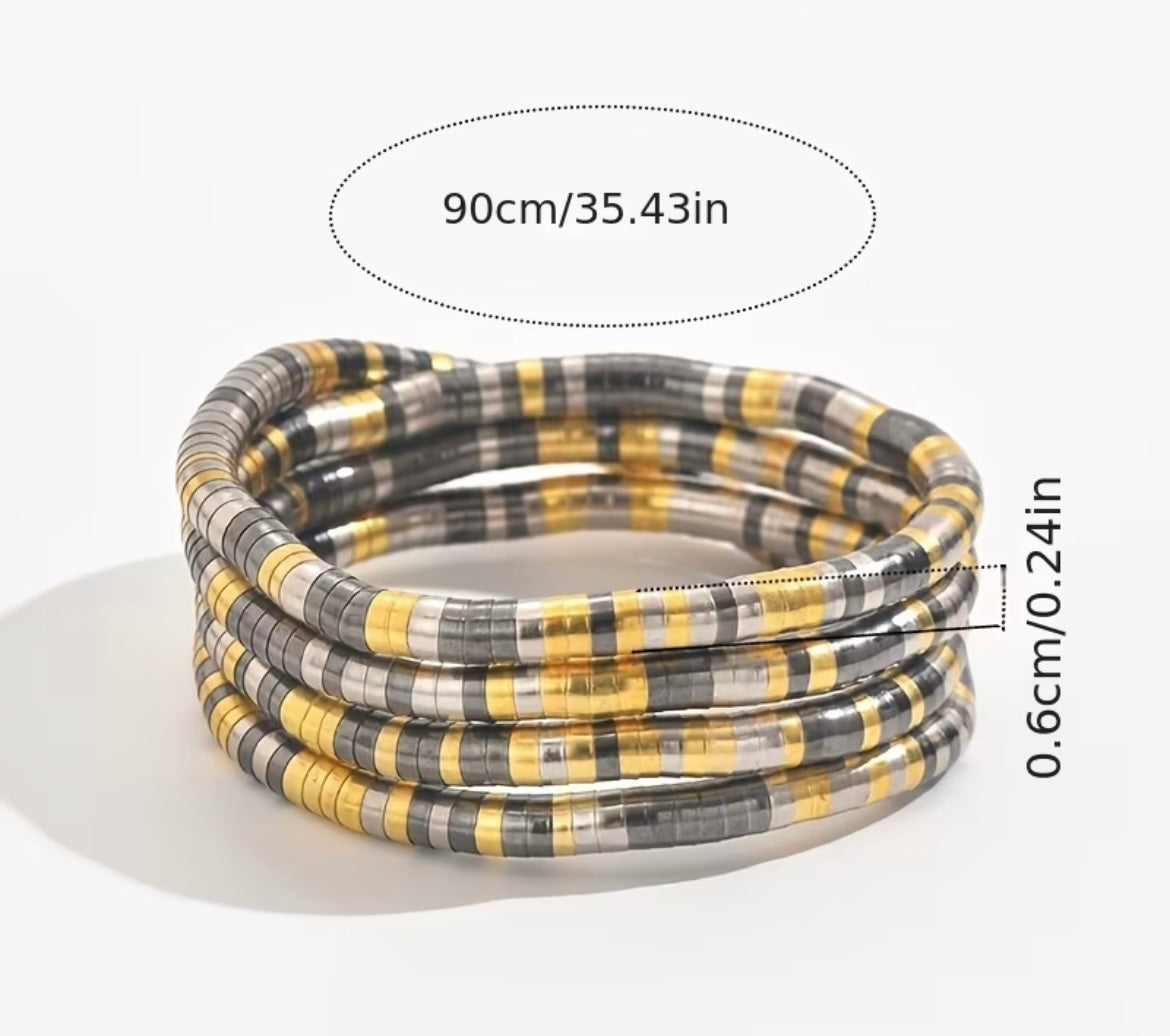 Fleksibelt Slangeben Halskæde – Justerbar Slangelink Kæde