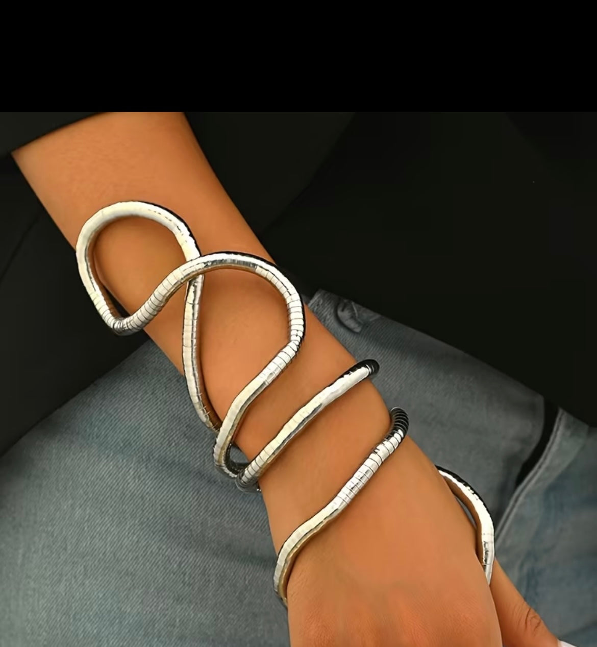 Fleksibelt Slangeben Halskæde – Justerbar Slangelink Kæde