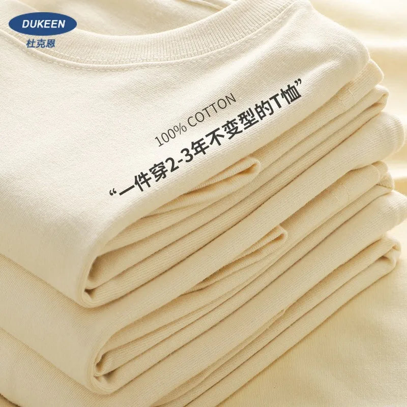 Oversized Heavy Cotton T-Shirt – 280gsm Premium Tee for Men