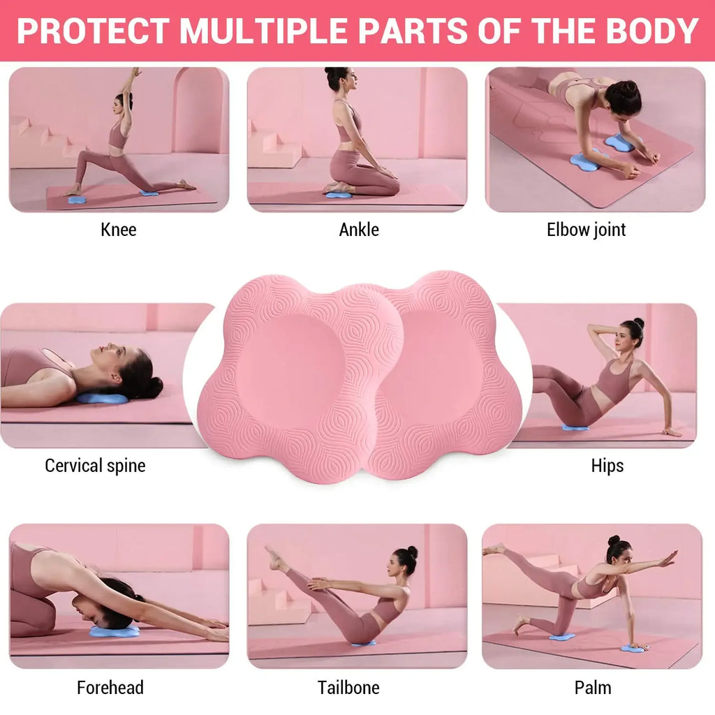 Yoga Kneeling Mat Thickened Flat Support Mat Knee Pad Portable Elbow Pad Yoga Mat Sports Fitness