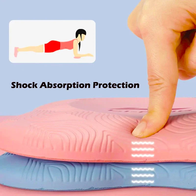 Yoga Kneeling Mat Thickened Flat Support Mat Knee Pad Portable Elbow Pad Yoga Mat Sports Fitness