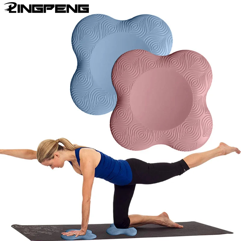 Yoga Kneeling Mat Thickened Flat Support Mat Knee Pad Portable Elbow Pad Yoga Mat Sports Fitness