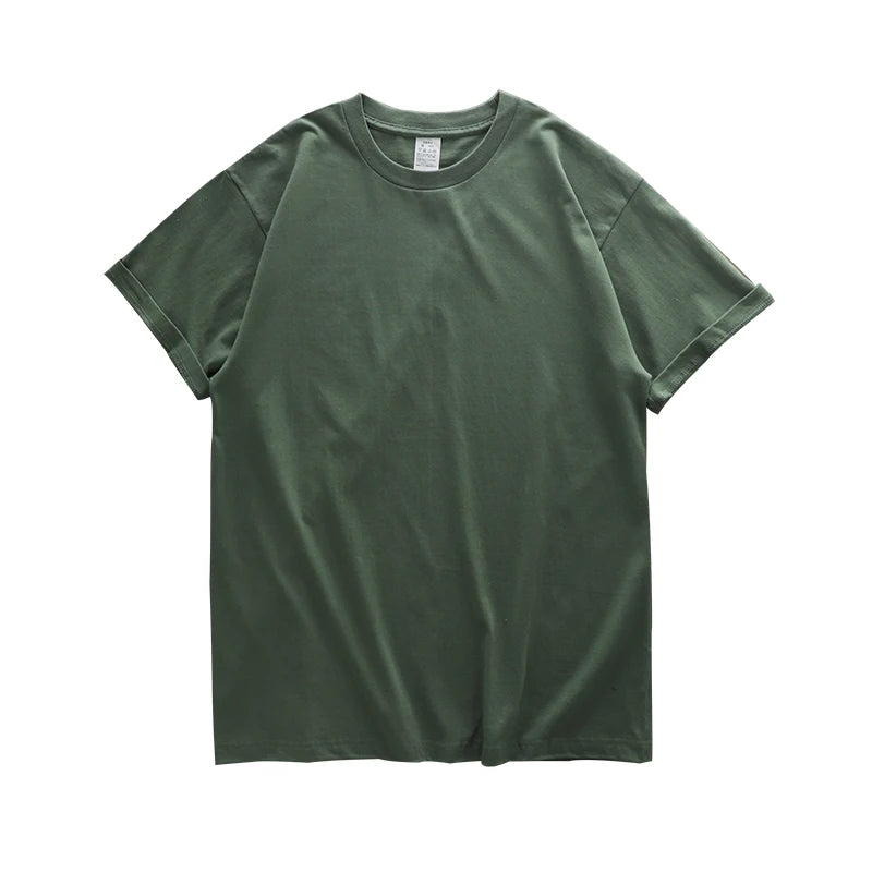 Oversized Heavy Cotton T-Shirt – 280gsm Premium Tee for Men