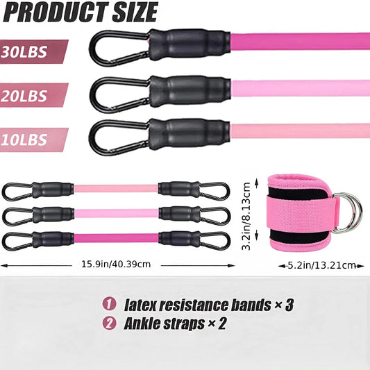 Ankle Straps – Resistance Glute Thigh Toning | Aether & Anchor