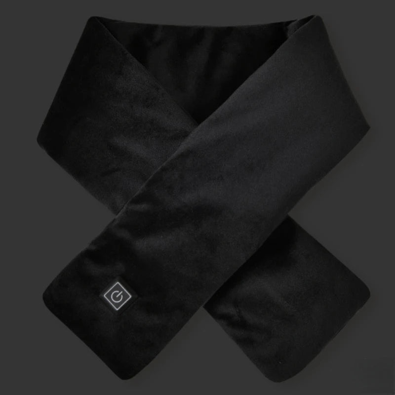 Thermischer Komfortschal | USB-Heiztechnologie | 3-Stufen-Regler | Hochwertiges waschbares Fleece