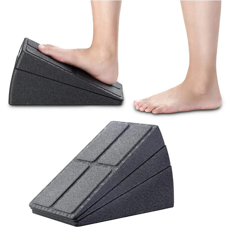 3-Piece Adjustable Yoga Wedge Set - Slant Boards for Squats, Stretching & Flexibility Training