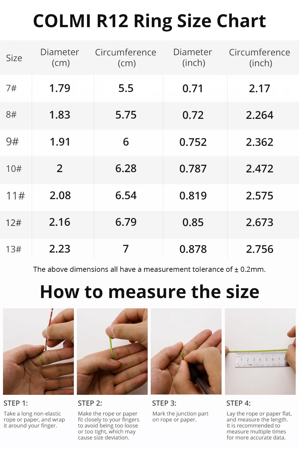 R12 Smart Ring – 24/7 Health Tracking with Touch Screen & Wireless Charge, 5 ATM Waterproof For Men Women