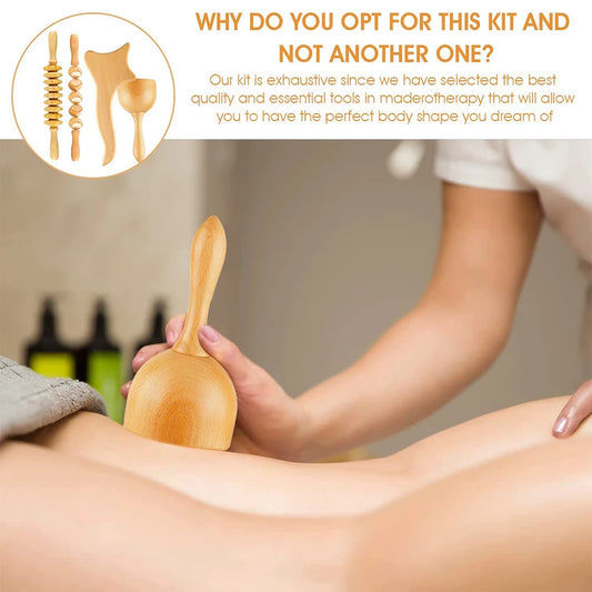 Wood Therapy Kit – Anti-Cellulite Sculpting | Aether & Anchor
