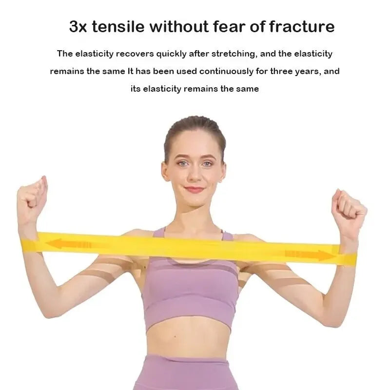 5-Piece Resistance Band Set - Booty Builder & Full Body Workout Bands