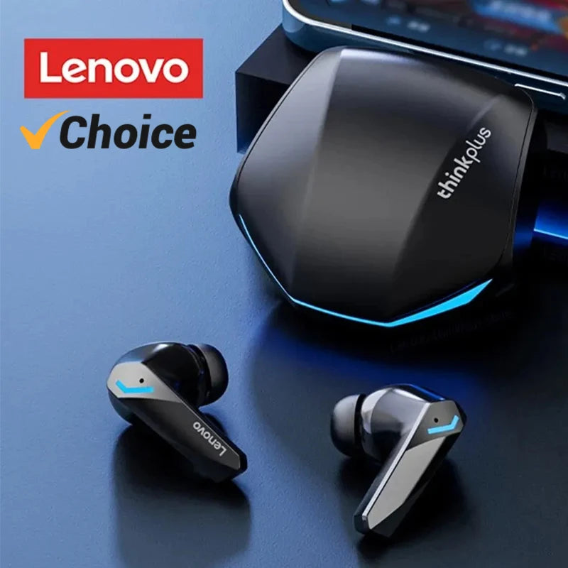 Lenovo GM2 Pro Gaming-Kopfhörer Bluetooth 5.3 Sport-Headset Dual-Modus HD-Anruf-Geräuschunterdrückung Ohrhörer mit Mikrofon Musik-Kopfhörer
