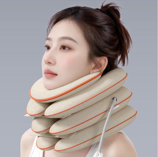 Cervical Traction Device - Inflatable Neck Support for Pain Relief & Posture Correction
