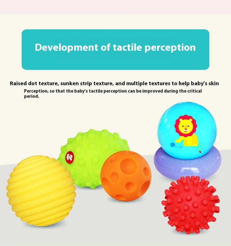 Fisher-Price Baby-Sinnesball-Set – Taktile Übungs-Griffbälle Geschenkbox