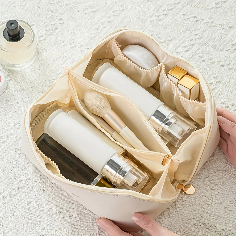 Kosmetik-Organizer, Kosmetiktasche, Aufbewahrungsbeutel, Luxus-Box, Reise-Organizer mit Reißverschluss 