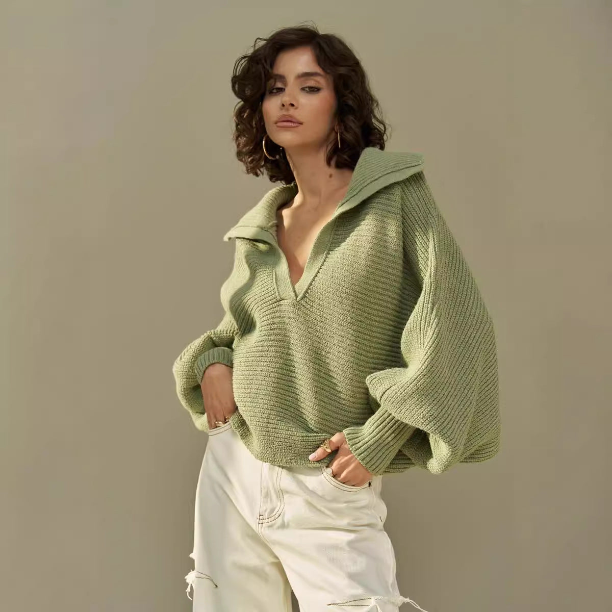 Modieuze Gebreide Damestrui