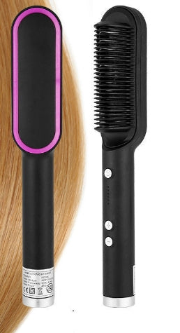 Pro-Ionic 2-in-1 Ceramic Hair Straightener & Volumizing Thermal Brush