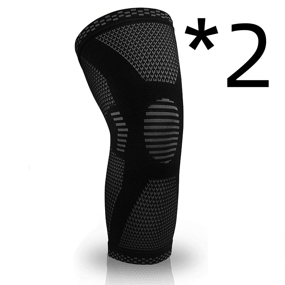 Sportkniebeschermers - Compressiekniebanden Set van 2 voor Sportschool en Training