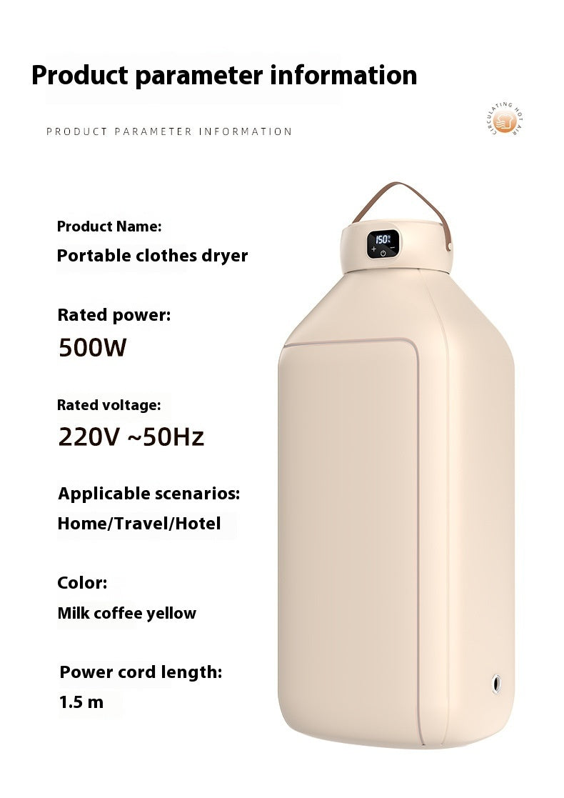 Sèche-linge portable de qualité supérieure - Appareil de séchage intelligent multifonction