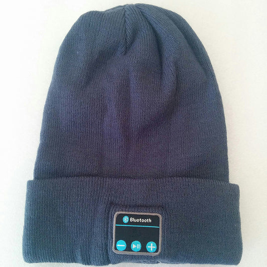 Ever-Warm Smart-Sync Beanie: European & American Style Wireless Bluetooth Headset Hat