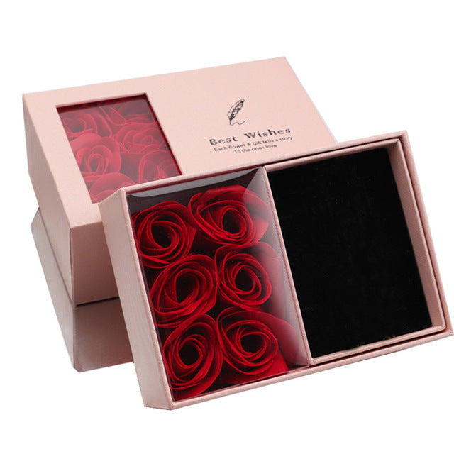 Collar con sobre de carta de amor - Regalo para el Día de San Valentín